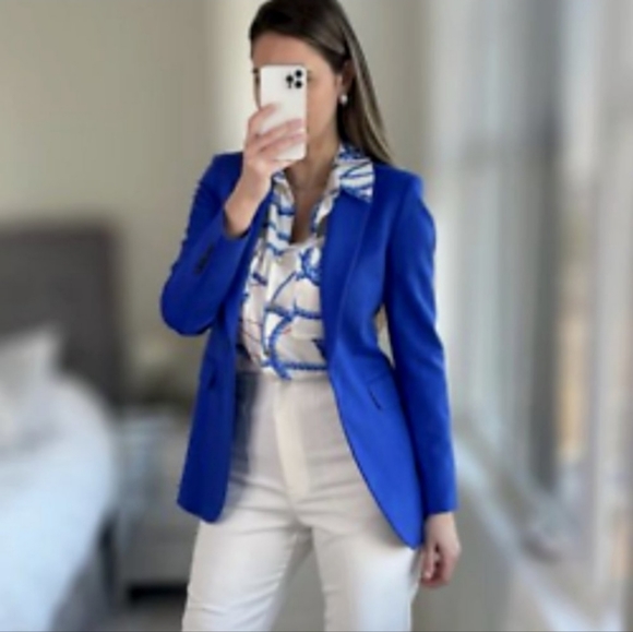 Zara 2 pcs Fitted blazer with pocket + Skirt - Picture 14 of 14